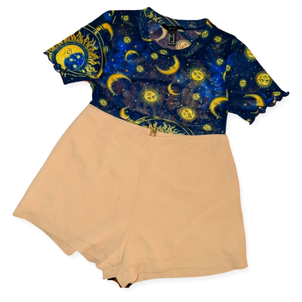 Moon Sun see-through shirt